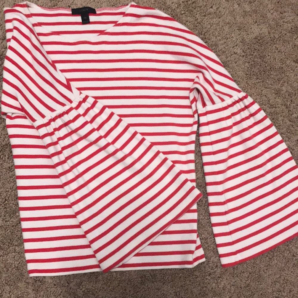 JCrew Bell Sleeve top